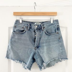 AGOLDE Reese Relaxed Cutoff Jean Shorts